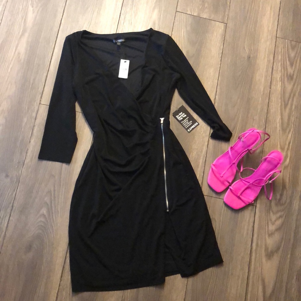 Sexy black dress